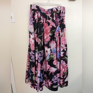 2X Floral Maxi Skirt, Her Destiny